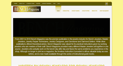 Desktop Screenshot of benchmagazine.com